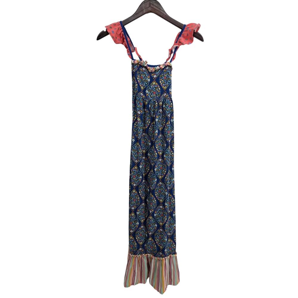 Matilda Jane Gotta Jet Maxi Dress Blue Multi Size 8